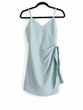 FRENCH CONNECTION AMALIE DRESS - LIGHT DREAM BLUE XXS/2